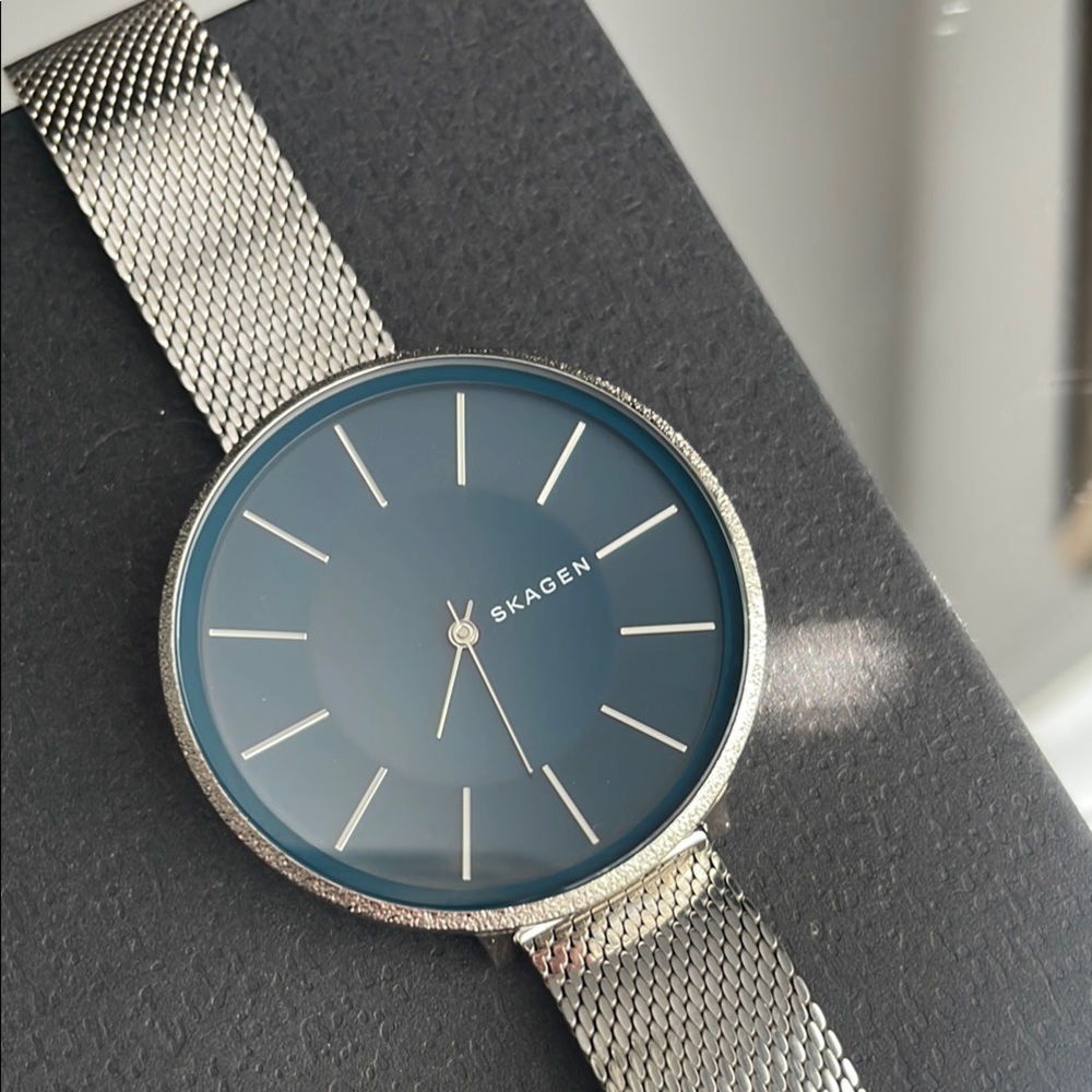 Skagen Karolina Blue Dial Ladies Watch SKW2725 - Picture 10 of 11